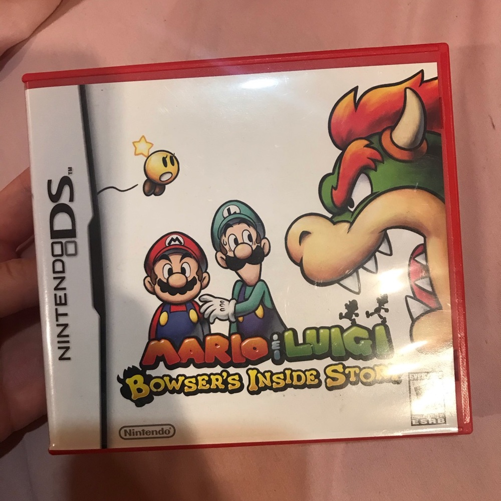 DSI GAME: mario & luigi bowsers inside story